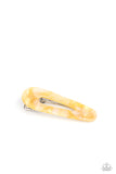 Walking on HAIR - Yellow Hairclip – Paparazzi Accessories