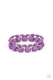 Colorfully Country - Purple Bracelet – Paparazzi Accessories