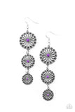 Festively Floral - Purple Earrings – Paparazzi Accessories