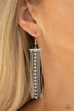 Another Day, Another DRAMA - White Earrings – Paparazzi Accessories