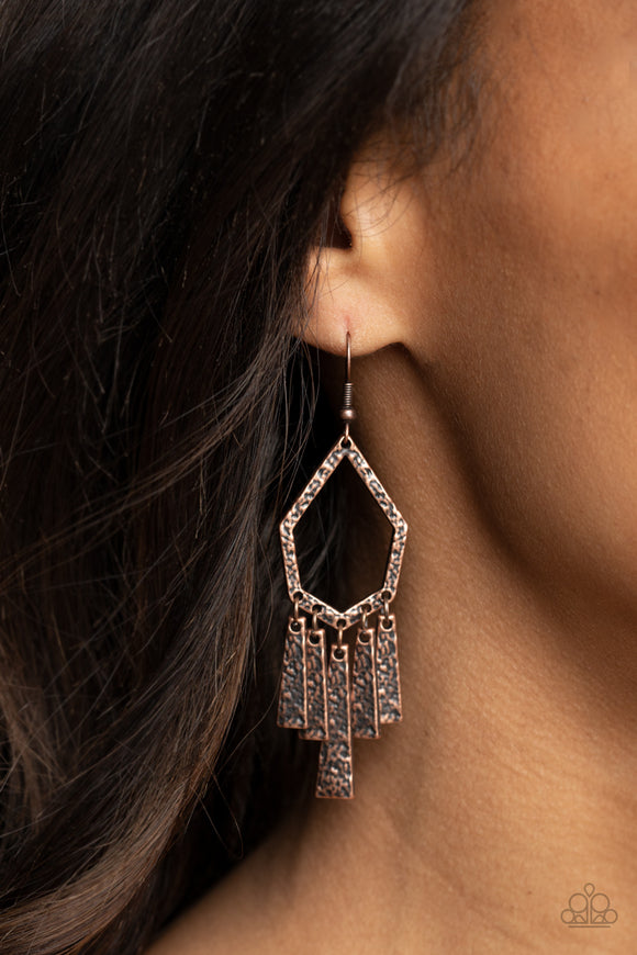 Museum Find - Copper Earrings – Paparazzi Accessories