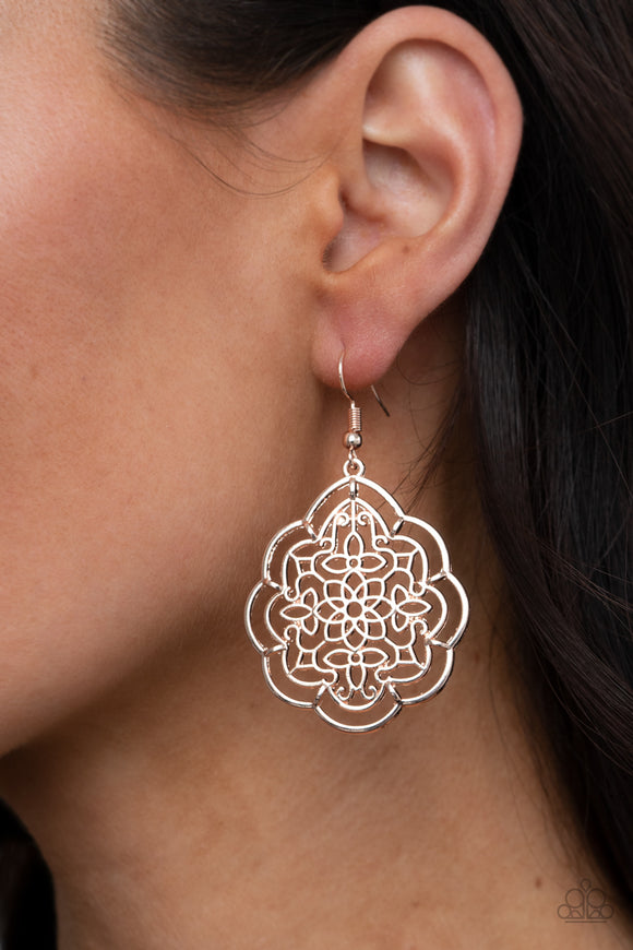 Tour de Taj Mahal - Rose Gold Earrings – Paparazzi Accessories