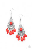 Fruity Tropics - Red Earrings – Paparazzi Accessories
