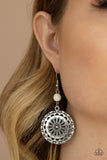 Flowering Frontiers - White  Earrings – Paparazzi Accessories