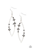 Flowery Finesse - Black Earrings – Paparazzi Accessories