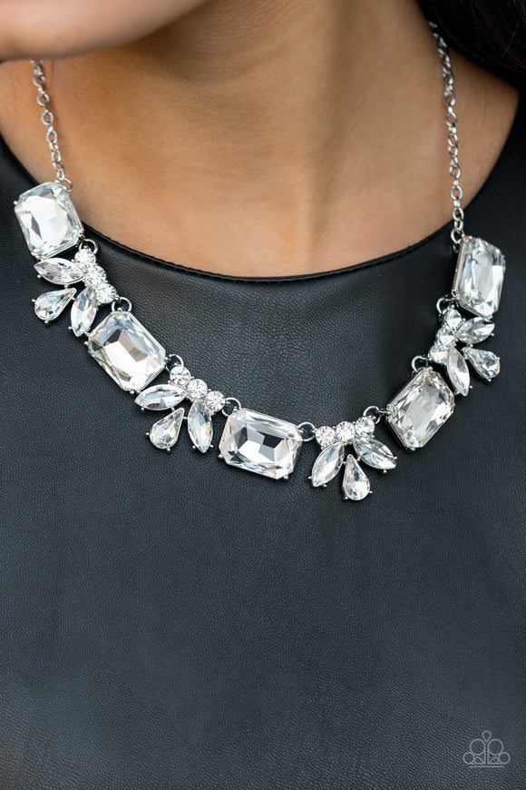Long Live Sparkle - White Necklace – Paparazzi Accessories
