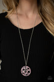 Thanks a MEDALLION - Pink Necklace – Paparazzi Accessories