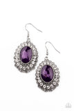 Glacial Gardens - Purple Earrings – Paparazzi Accessories