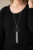 Apparatus Applique - Silver Necklace – Paparazzi Accessories