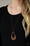 Homespun Artifact - Copper Necklace – Paparazzi Accessories