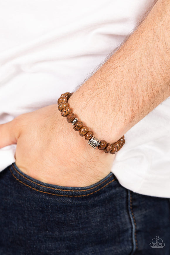 Natural State of Mind - Brown Bracelet – Paparazzi Accessories