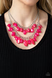 Midsummer Mixer - Pink Necklace – Paparazzi Accessories