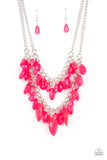Midsummer Mixer - Pink Necklace – Paparazzi Accessories