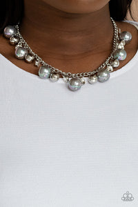 Galactic Gala - Silver Necklace – Paparazzi Accessories