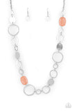 Colorful Combo - Orange Necklace – Paparazzi Accessories