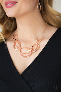 Prehistoric Heirloom - Copper Necklace – Paparazzi Accessories