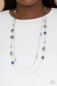 Gala Goals - Blue Necklace - Paparazzi Accessories