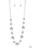 Commanding Composure - Silver Necklace – Paparazzi Accessories