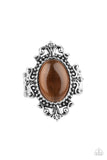 Can You SEER What I SEER - Brown  Ring – Paparazzi Accessories