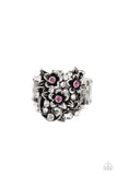 Perfectly Perennial - Pink  Ring – Paparazzi Accessories