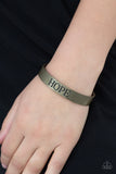 Hope Makes The World Go Round - Brass Bracelet – Paparazzi Accessories