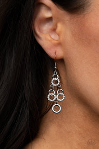 Luminously Linked - Black Earrings – Paparazzi Accessories