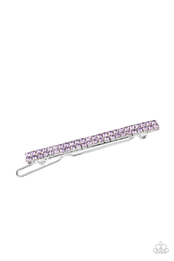 That's GLOW-biz - Purple Hairclip – Paparazzi Accessories