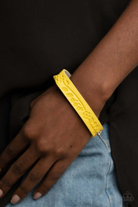 Rural Equinox - Yellow Bracelet – Paparazzi Accessories