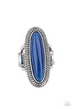 Stone Healer - Blue Ring – Paparazzi Accessories