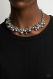 Positively PEARL-escent - Silver Pearl Necklace – Paparazzi Accessories