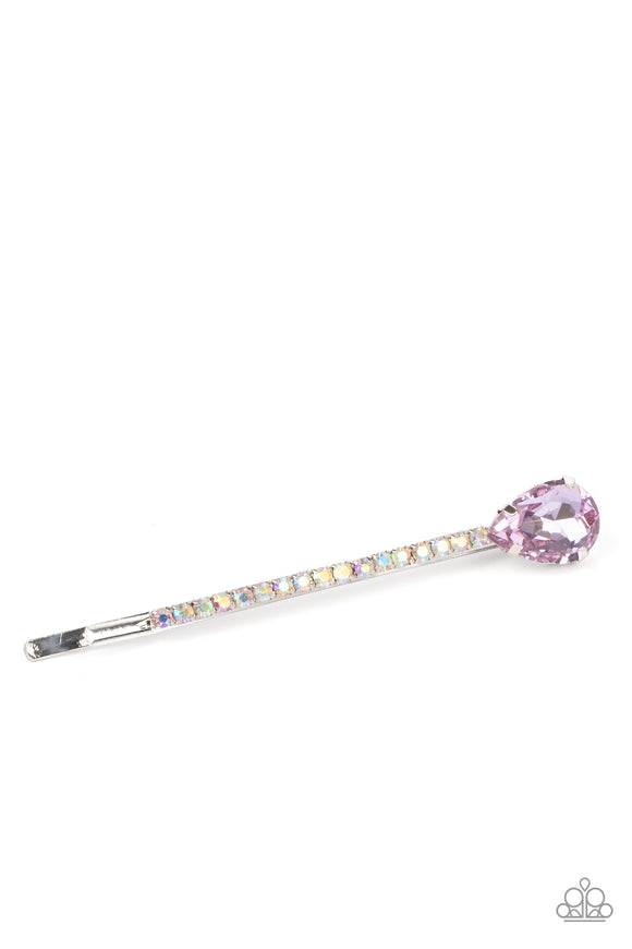 Princess Precision - Purple Hairclip – Paparazzi Accessories