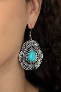 Southwestern Soul - Blue Earrings – Paparazzi Accessories