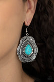 Southwestern Soul - Blue Earrings – Paparazzi Accessories