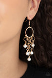 When Life Gives You Pearls - Gold Earrings – Paparazzi Accessories