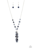 Cosmic Charisma - Blue Necklace – Paparazzi Accessories