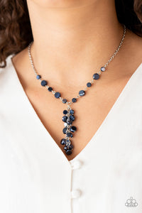 Cosmic Charisma - Blue Necklace – Paparazzi Accessories