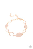 OVAL and Out - Rose Gold Bracelet – Paparazzi Accessories