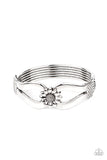 Let A Hundred SUNFLOWERS Bloom - Silver Bracelet – Paparazzi Accessories