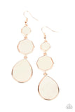 Progressively Posh - Rose Gold Earrings – Paparazzi Accessories