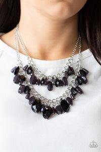 Midsummer Mixer - Black Necklace – Paparazzi Accessories