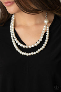 Remarkable Radiance - White Necklace – Paparazzi Accessories	