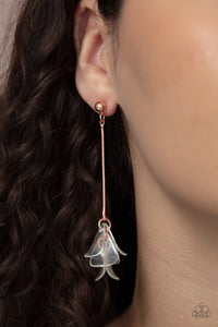 Keep Them In Suspense - Copper Earrings – Paparazzi Accessories