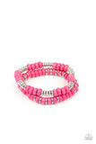 Desert Rainbow - Pink Bracelet – Paparazzi Accessories