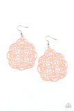 Mediterranean Eden - Orange Earrings – Paparazzi Accessories