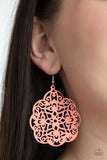 Mediterranean Eden - Orange Earrings – Paparazzi Accessories