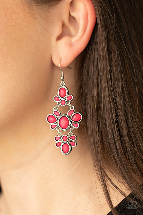 VACAY The Premises - Pink Earrings – Paparazzi Accessories