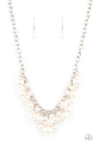 Down For The COUNTESS - White Necklace – Paparazzi Accessories