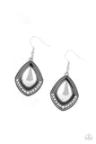 Fearlessly Feminine - Black  Earrings – Paparazzi Accessories