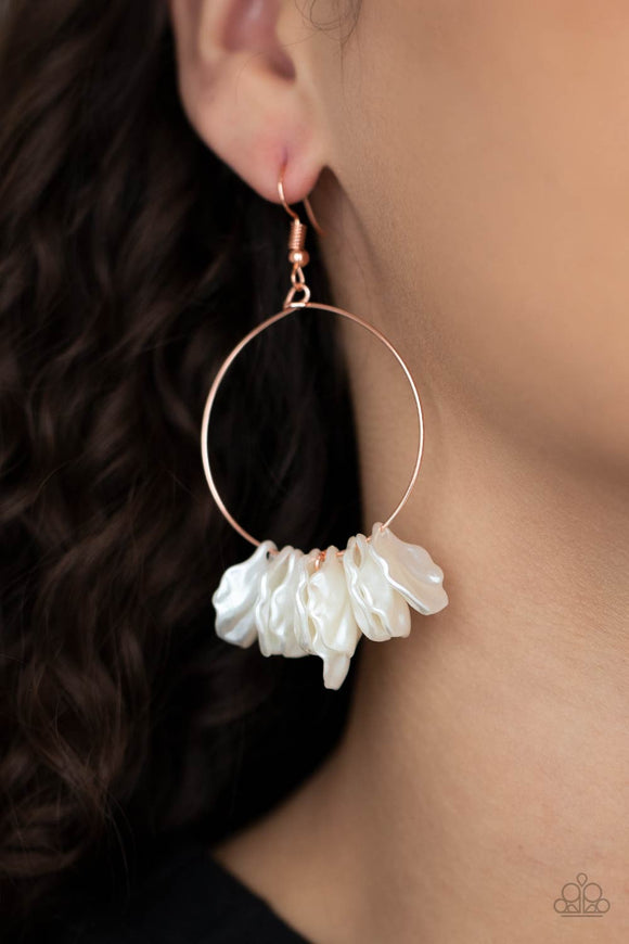 Sailboats and Seashells - Copper Earrings – Paparazzi Accessories