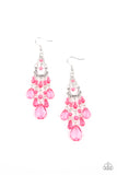 Paid Vacation - Pink Earrings – Paparazzi Accessories